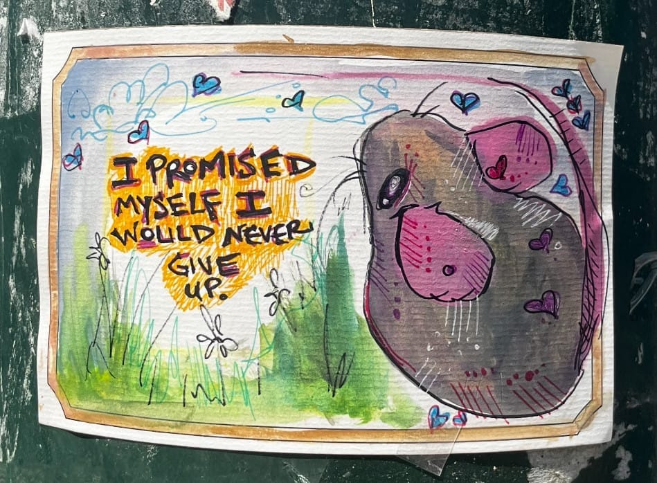 I'm going to write about my life unfortunately.