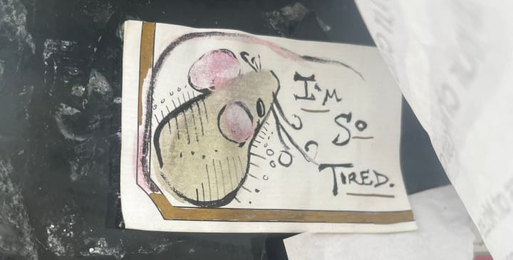 Factors of coincidence: I see you are tired, I am tired too.